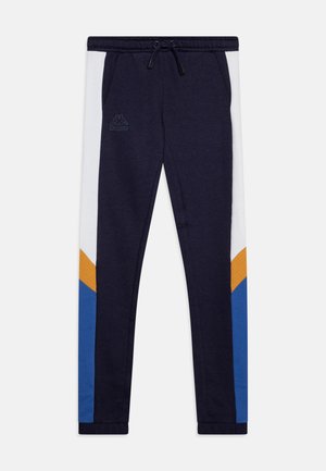 LOGO GRIFOLO - Träningsbyxor - blue marine/white/blue royal/yellow golden