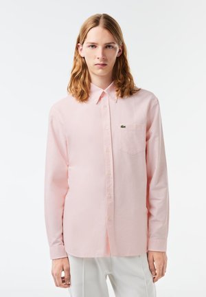 Lacoste Chemise - blanc rose pale