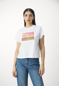 Levi's® T-shirts med print - bright white