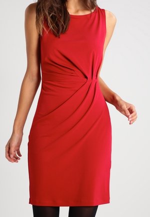 Etui-jurk - red