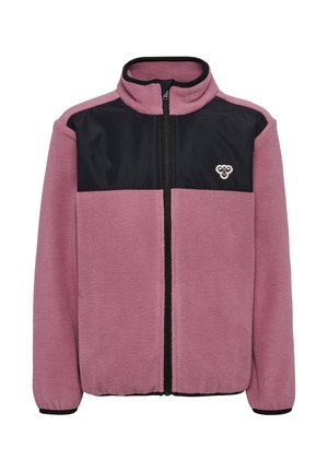 ZIP - Fleecejas - dusky orchid