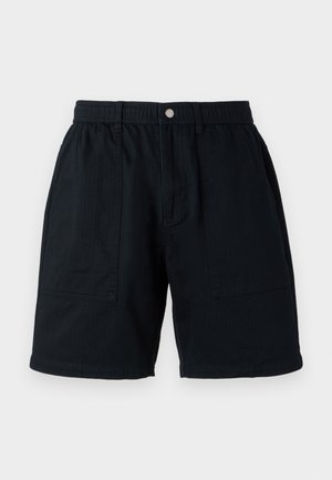 HARBOR UNISEX - Denim shorts - black