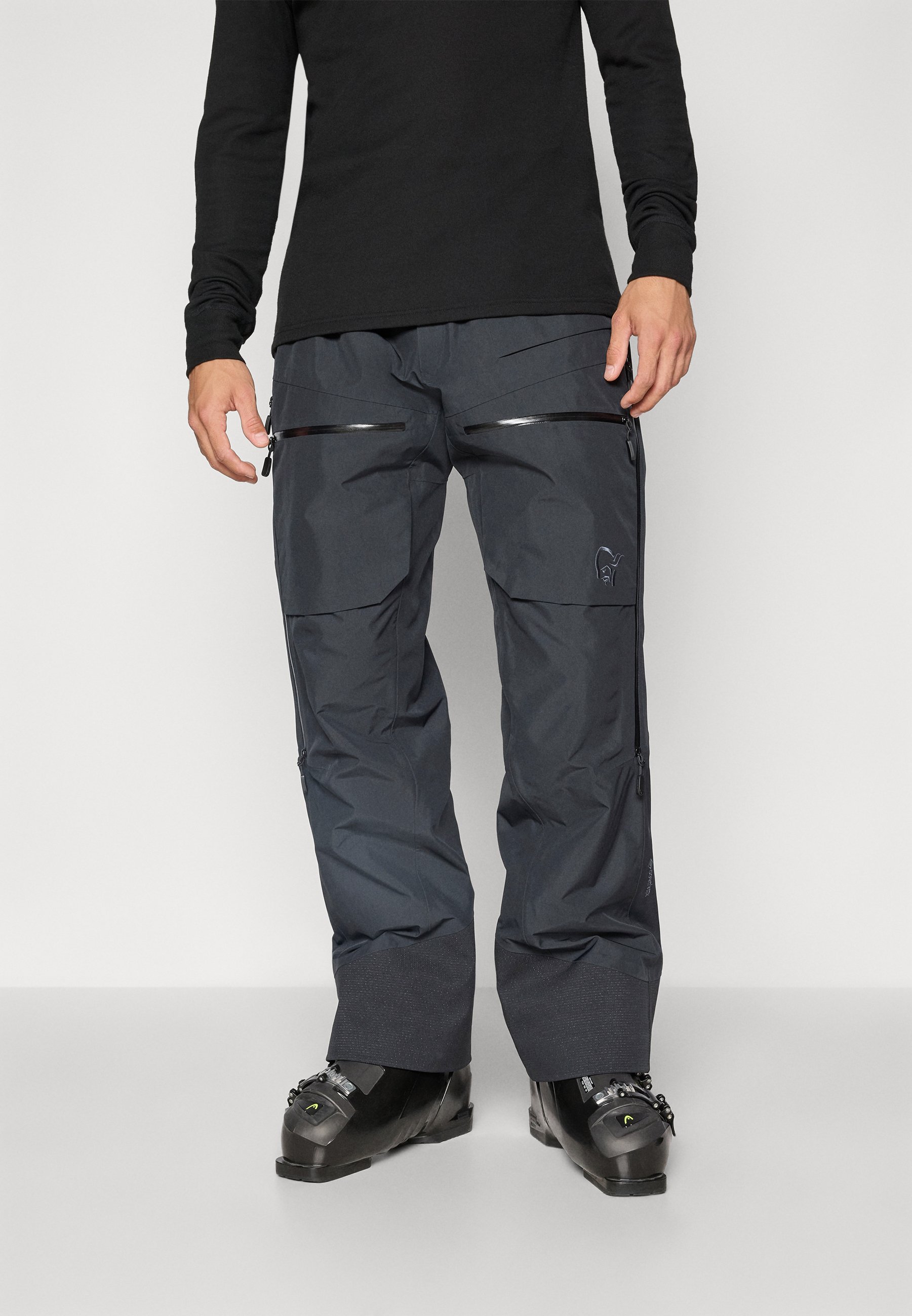 Norrøna LOFOTEN GORE-TEX INSULATED PANTS - Ski pants - caviar