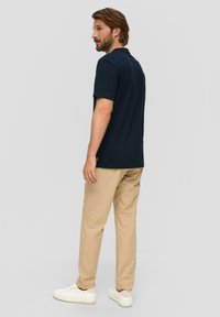 s.Oliver MIT FRONTPRINT - T-shirt print - navy