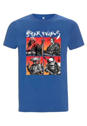 STAR WARS VISIONS FOUR ON THE FLOOR - T-shirt imprimé - bright blue