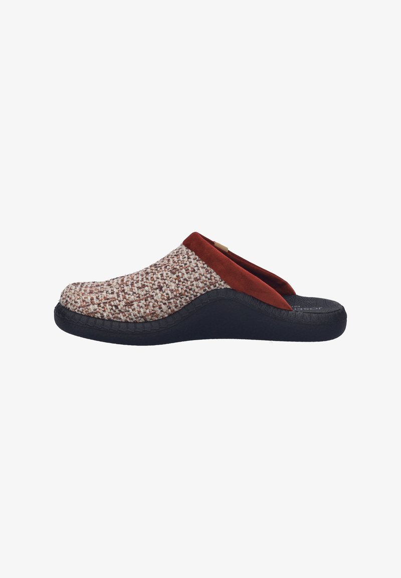 Josef Seibel MONACO - Slippers - bordeaux kombi