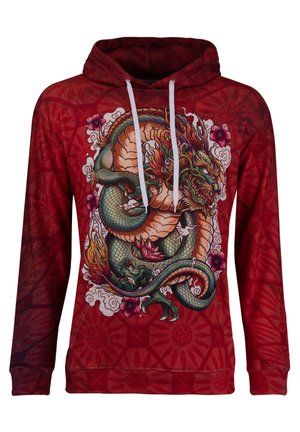 Mr. GUGU & Miss GO CHINESE DRAGON  - Hoodie - red