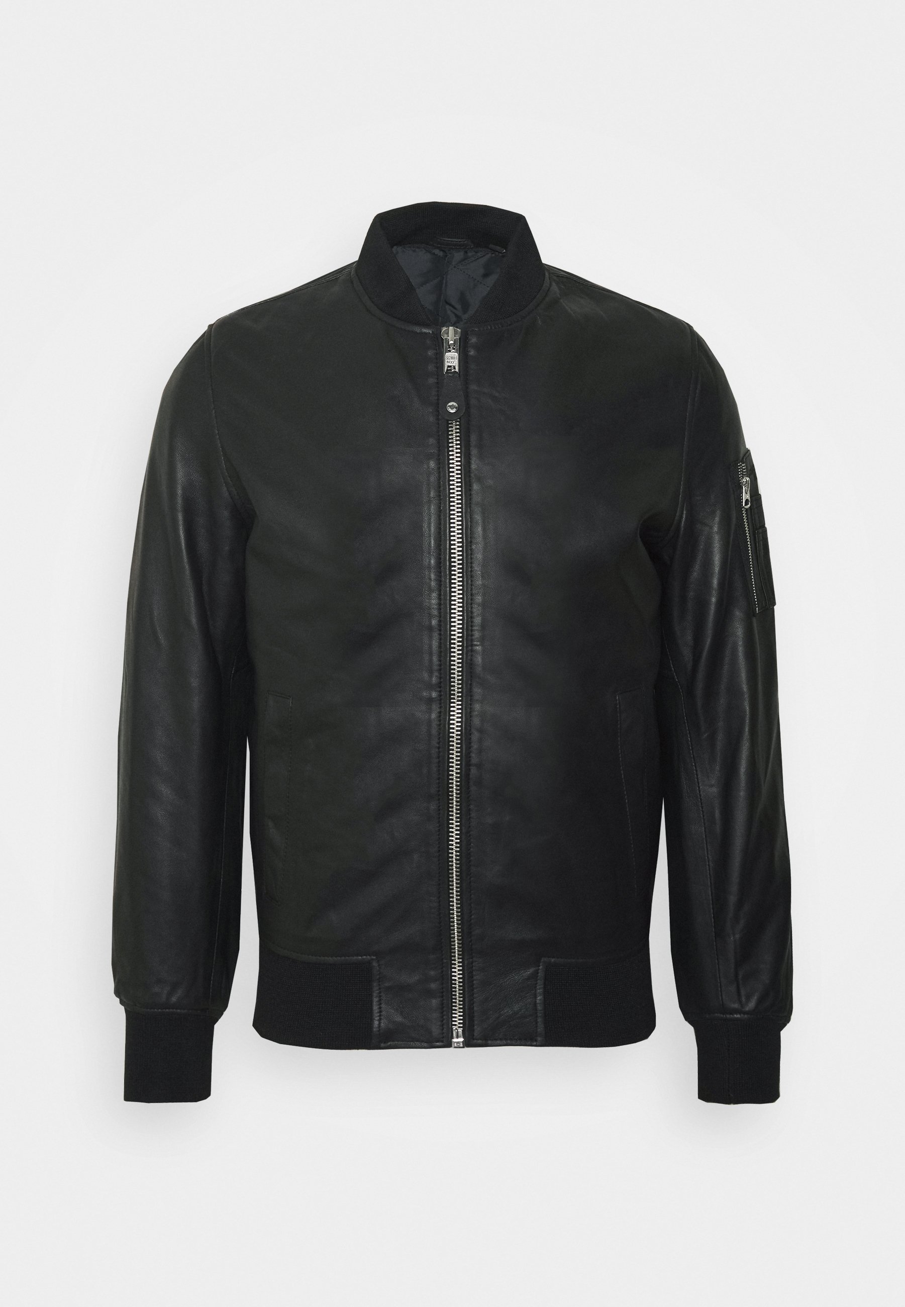Schott Skinnjakke black Zalando.no Schott Skinnjakke black Zalando.no