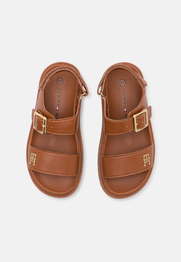 CLAIRE - Sandals - cognac4