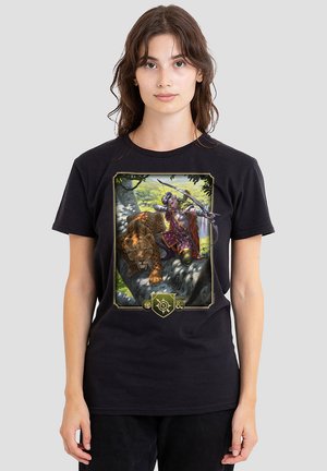 DUNGEONS DRAGONS RANGER KEY ART - T-Shirt print - black