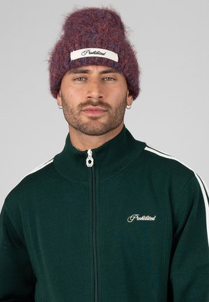 PROHIBITED, SEASON KNIT BEANIE UNISEX - Σκούφος - red blue