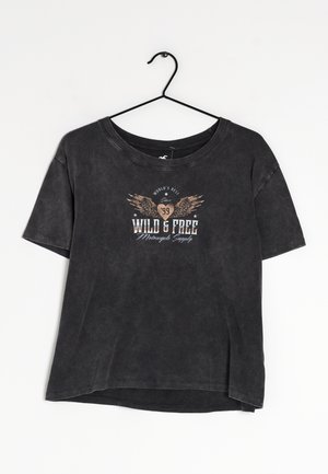 Hollister Co., T-shirt imprimé - grey