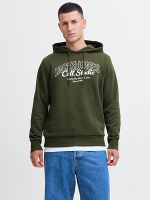 Jack & Jones JJMAKOTO HOOD - Felpa con cappuccio - duffel bag