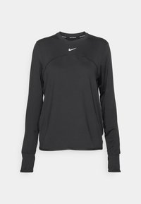 Nike Performance SWIFT TOP - Langærmet T-shirt - black/(reflective silv)