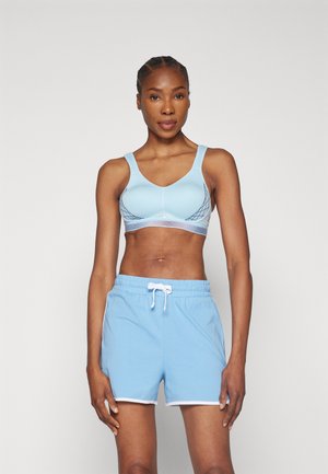 triaction by Triumph CARDIO FLOW - Augsta atbalsta sporta krūšturis - sky blue