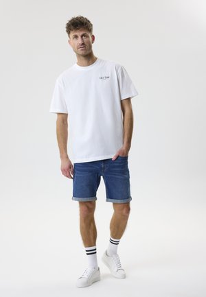 TWO SOON Short en jean - dark blue denim