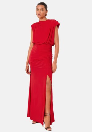 Lipsy, REGULAR FIT - SLINKY RUCHED WAIST MAXI DRESS . - Gallakjole - red
