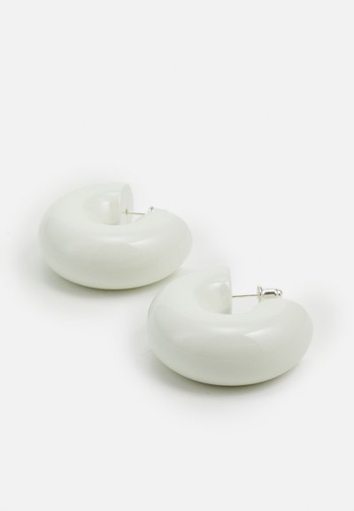 Uncommon Matters BEAM EARRINGS - Náušnice - alabaster white