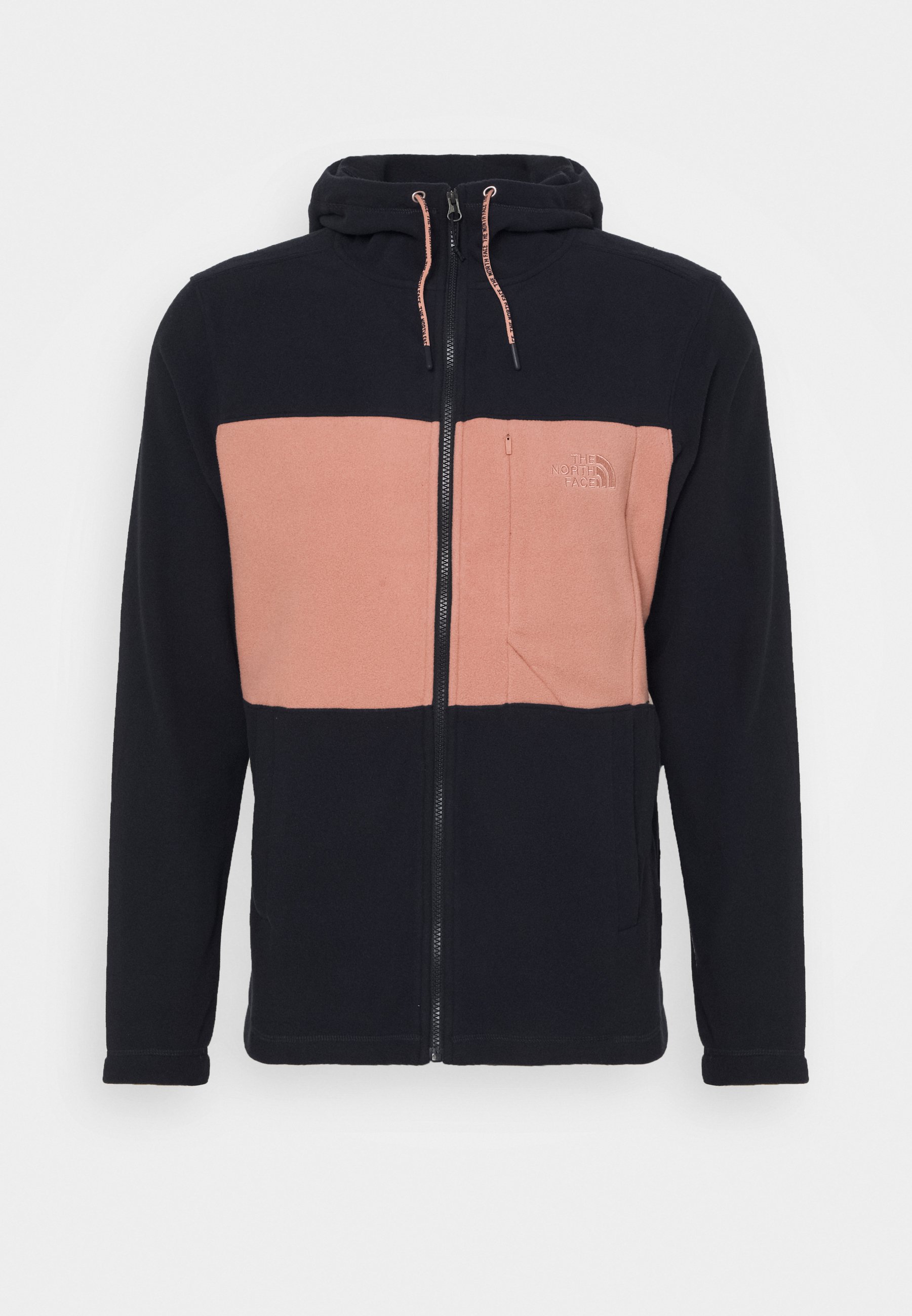 The North Face MEN'S BLOCKED HOODIE Fleecejacka dark The North Face MEN'S BLOCKED HOODIE Fleecejacka british