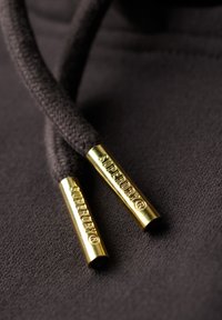 Superdry & Co TATTOO RHINESTONE - Robe de jour - carbon black