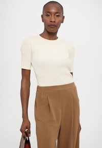 Max Mara Leisure EUCLIDE - Püksid - cuoio