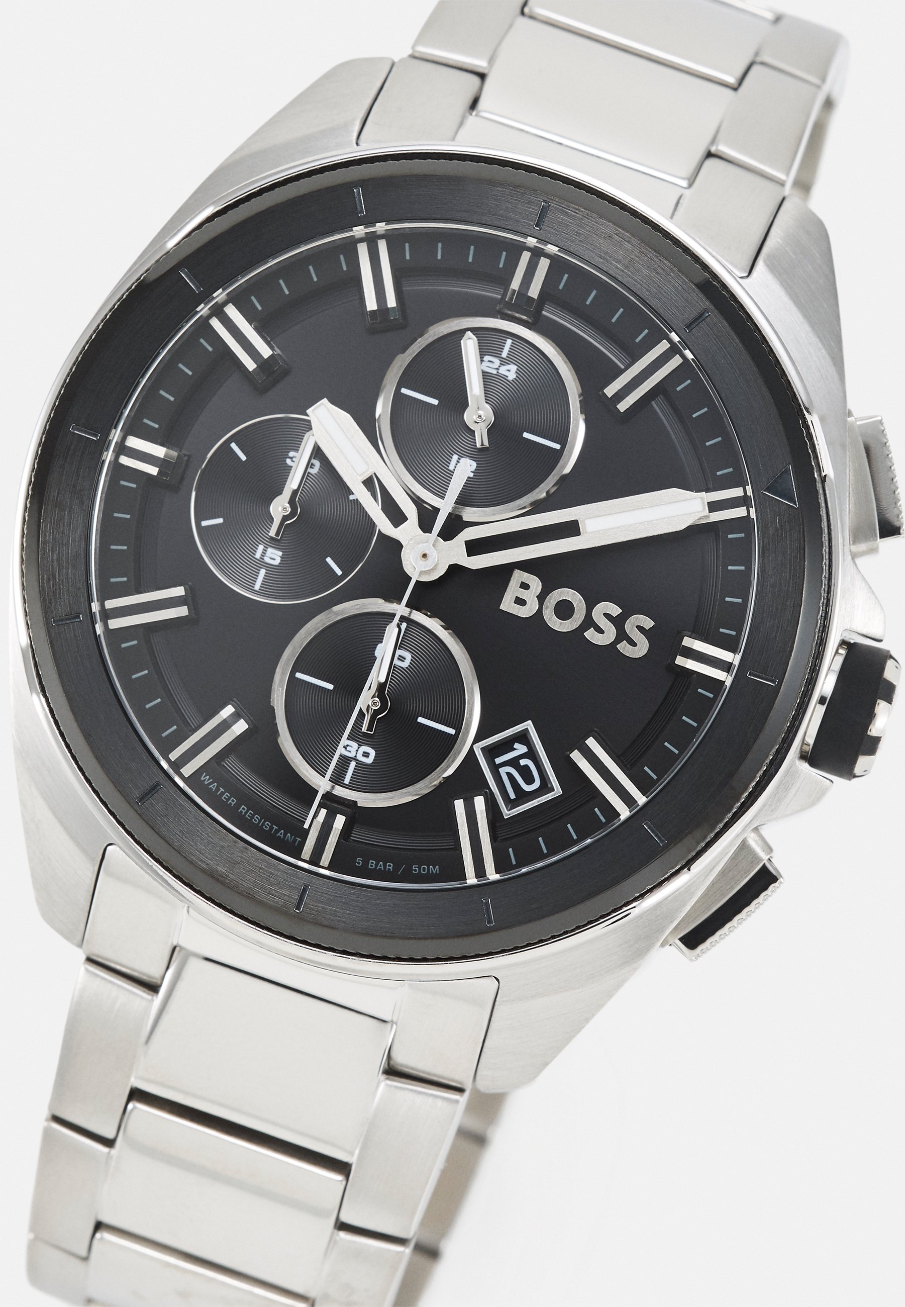 BOSS VOLANE - Laikrodis - silver/black/pasidabruota - Zalando.lt