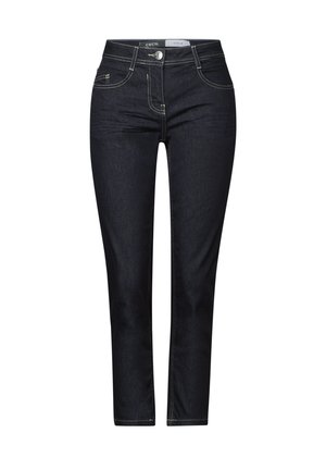 Cecil RINSED WASH  - Slim fit jeans - blau