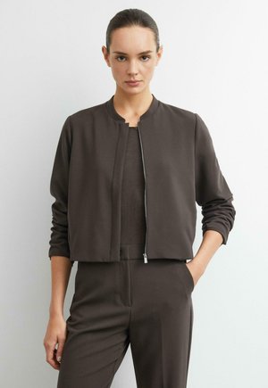 comma, INDOOR-JACKE - Leichte Jacke - dunkelbraun
