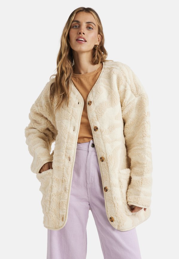 FIRESIDE COZY - Short coat - beige