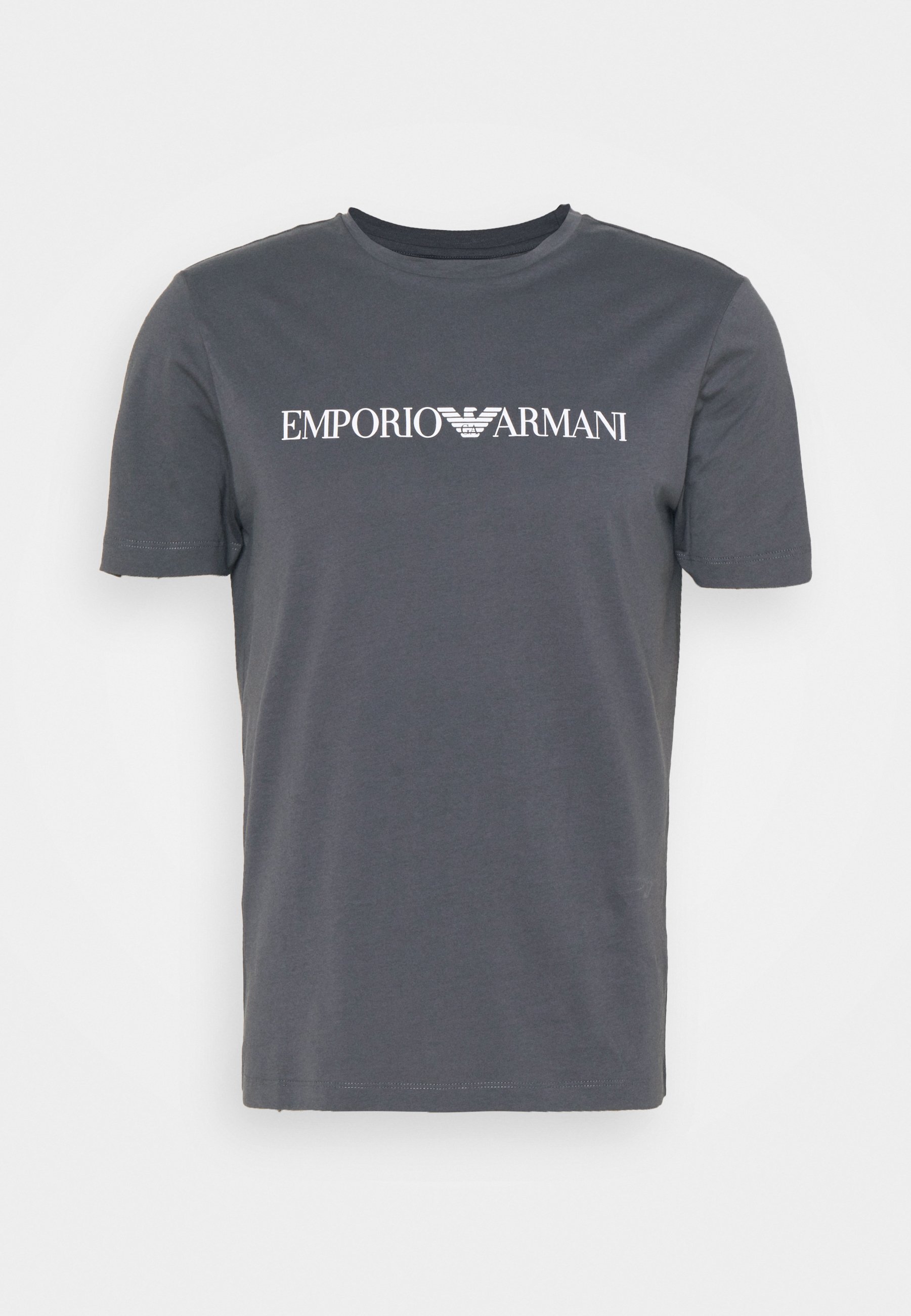 Emporio Armani T-shirt print - carbone/donkergrijs - Zalando.nl