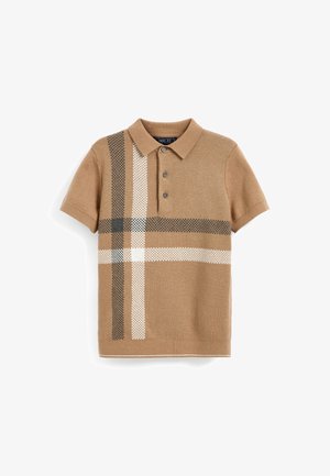 Polo shirt - tan brown