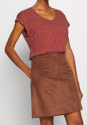 Bluse - dark red