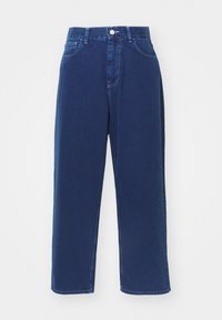 BRANDON PANT - Jean boyfriend - ink stone dyed