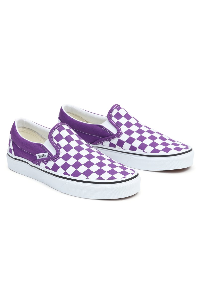 purple van slip ons