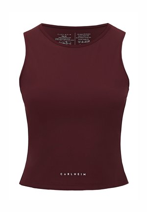 Carlheim SERENITA TANK ACTIVE - Linne - burgundy
