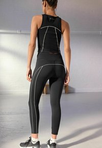 Next SUPERSOFT EVERYDAY - Leggingek - Nadrágok - black white