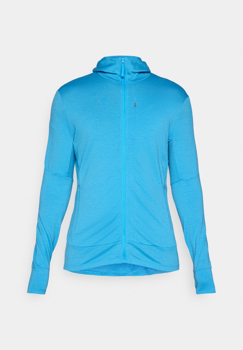 Icebreaker Sweater met rits blauw