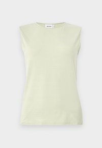 SOFT FITTED TANK  - Top - light dusty yellow