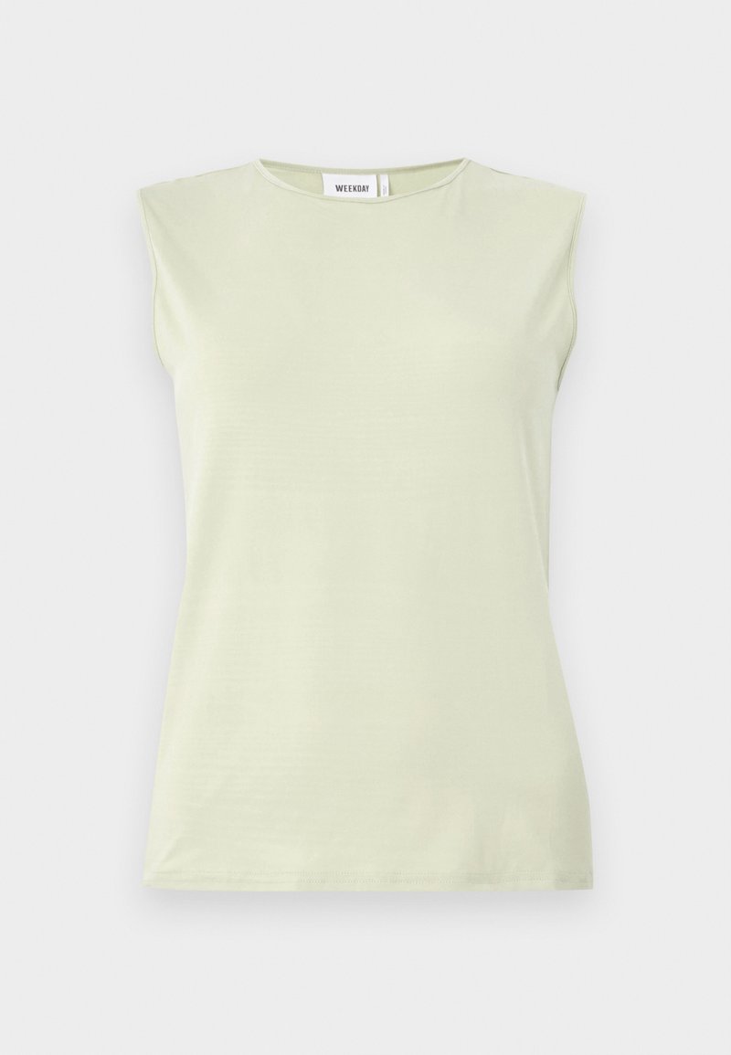 Weekday Top lichtgeel