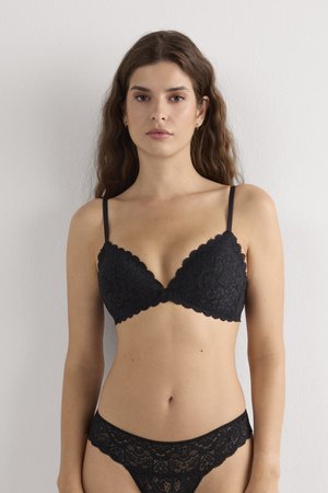Intimissimi, TIZIANA - Trekants-bh'er - black