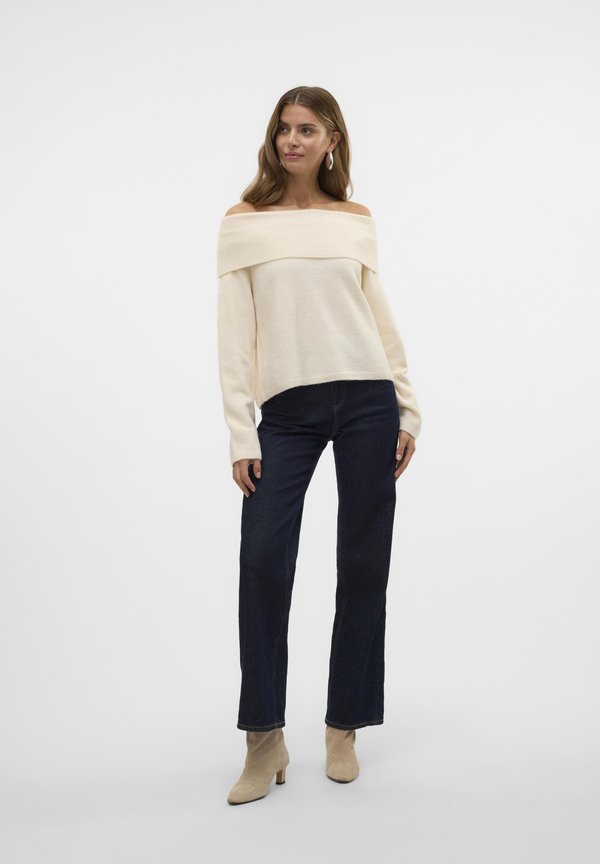 VMBOOM OFF SHOULDER - Jumper - birch detail melange4