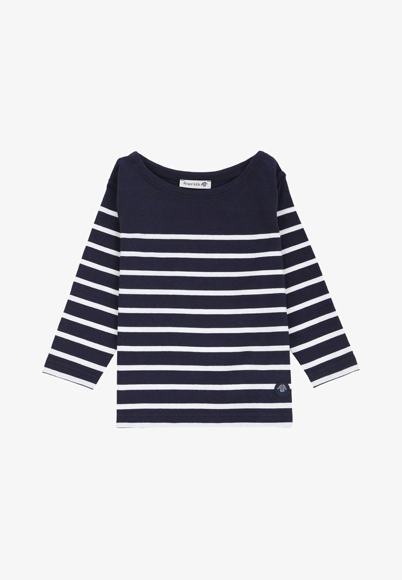 Armor lux KIDS MARINIÈRE ORIGINAL T-SHIRT - T-shirt à manches longues - dark blue