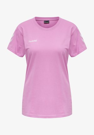 GO WOMAN - T-shirt con stampa - orchid