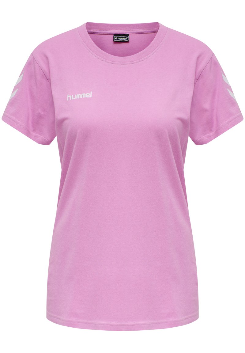 Hummel T-shirt print paars