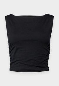 SEAMLESS SHELL - Top - casual black