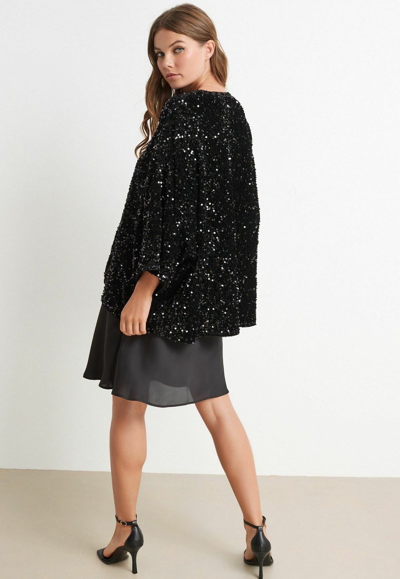 Next SEQUIN STANDARD - Blazer - black