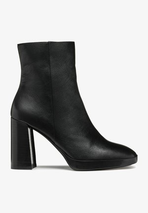 Geox Bottines à plateau - black