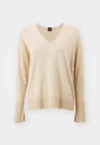 Ausgewählt, open beige