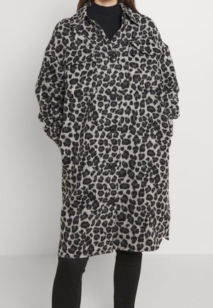 Klassischer Mantel - dark grey