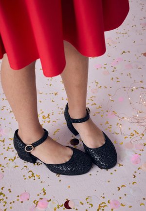 Next REGULAR FIT - Lodičky s platformou - black glitter